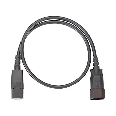 BACHMANN 356.171 2M KUPPLUNG C14 KUPPLUNG C13 SCHWARZ ELEKTRISCHES KABEL - ELEKTRISCHE KABEL (2 M, M LE/BUCHSE, KUPPLUNG C14, KU (1/2)