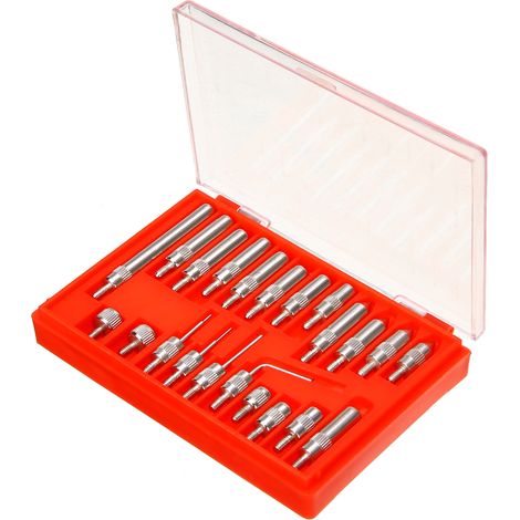 Kit de sondes pour comparateur à cadran - Kit de sondes de précision - Kit de sondes de mesure industrielle - Kit d'inspection mécanique - Kit d'accessoires pour comparateur à cadran - Acier inoxydabl (1/5)