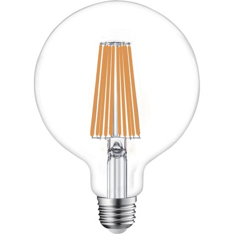 Alcapower - Lampadina LED E27 G125 18W 3200lm, Angolo 320°, Classe Energetica C, Ø125mm, Luce Istantanea, Lunga Durata - 4000K
