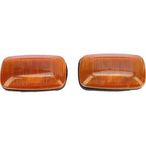 mingzhe Couvercle de Feux Position Latéraux LED Ambre ABS (1/5)