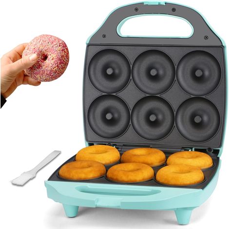 Machine à faire des mini-donuts pour la maison, machine à donuts de 6 x 7.5 cm, Aqua