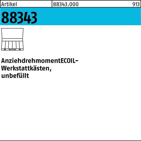 Werkstattkasten R 88343 W-Kasten leer Stahl 1 Stück AMECOIL (1/2)