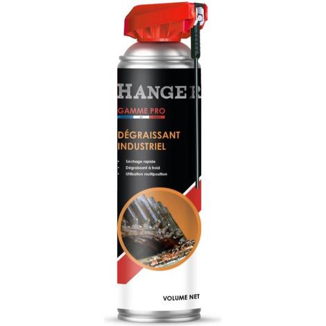 HANGER 700104 Industrieller Entfetter 400ml rot Hochleistungsprodukt