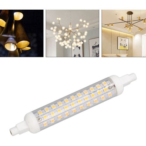 Hocheffiziente 10-W-Doppelend-Maispflanzenlampe, flimmerfreier 360°-Abstrahlwinkel, 220 V, warmweißes Licht (1/5)
