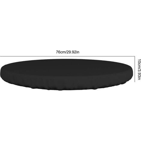 Housse de protection contre la pluie pour mobilier de jardin rond, housse imperméable en tissu Oxford pour canapé, housse de protection contre la pluie pour mobilier de terrasse (1/4)