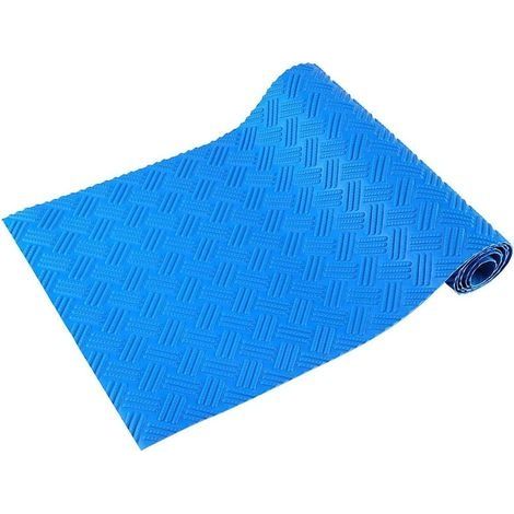 Tapis Échelle Piscine, 90x 23cm/ 35.4 x 9.1in Tapis d'échelle pour piscines Hors Sol, Tapis Escalier de Piscine avec Texture Antidérapante, Protecteur Piscine pour Cuisine Salle de Bain (1/5)