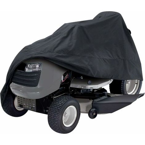 Waterproof Heavy Duty Lawn Mower Cover for Outdoor Tractor Universal Fit Durable All Seasons Weather UV Dust Proof Windproof for Garden Tractor