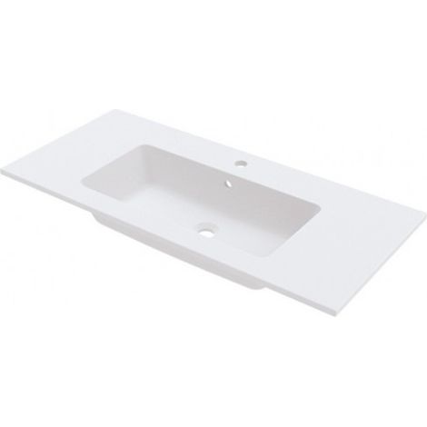 Lavabo SPRING DEW RIHO 100,5x46 x1,5 cm en marbre (1/5)