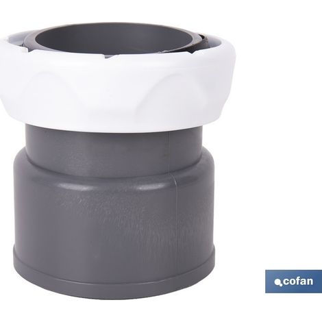 Adaptateur mixte threadé-lisse PVC 40 mm (1/4)