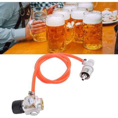 Miniatur-Manometer aus Edelstahl für Fässer, Manometer für automatische Bierzapfanlagen, Innengewinde G1/2, Manometer für kohlensäurehaltiges Wasser. (1/5)