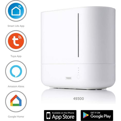 Intelligenter Luftbefeuchter mit App-Steuerung, 4,5 l, 300 ml/h Kapazität