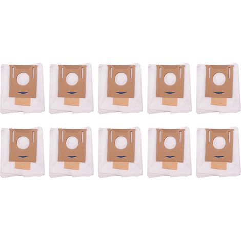 Lot de 10 aspirateur sacs à poussière pour Ecovacs Deebot OZMO T8 AIVI T8 Max T8 série T9 série N8 Pro Plus N8 Pro aspirateur robot pièce (1/5)