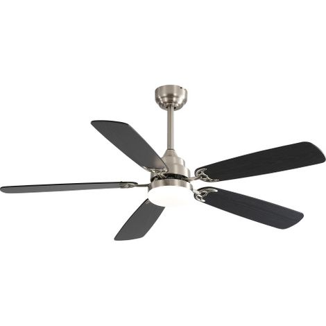 Ventilatore da soffitto 52'' con luce LED 18W dimmerabile 3 tonalità HOMVRA (1/5)