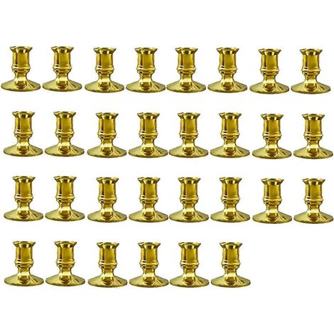 Support pour bougie pilier, bougeoir pour bougie conique, décoration de Noël (voir photo) (1/5)