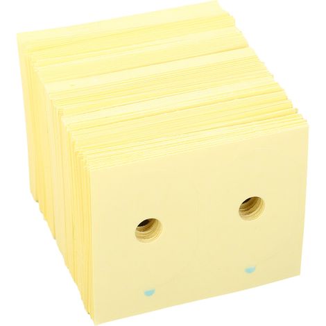 Coussinets de verrouillage pour bords de verres, lot de 500, antidérapants, adhésif double face, pour le polissage des lunettes, film PET souple 28 x 39 mm (1/5)