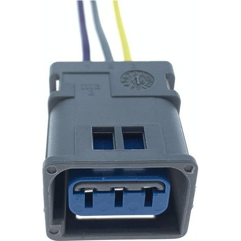 Bobine d'allumage Ford 1WTT-14A464-MA - Connecteur de transformateur haute tension à 3 broches mâle/femelle - Connecteur simple