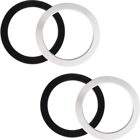 4 pièces Joint Torique Universel, Joint de Rechange pour Bonde D'évier, Évier Joint Torique, pour 110mm Bonde D'évier (ASIN B06XBSS8QJ & B0725M4MY4 & B07DPPGWBQ) (1/4)