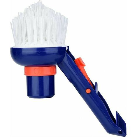 Pool Nettoyage Brosse, Piscine Step Corner Brush pour Piscines Spas en bas Spas Tubs à remous, Accessoires de baignade, Brosses de nettoyage de la piscine (1/5)