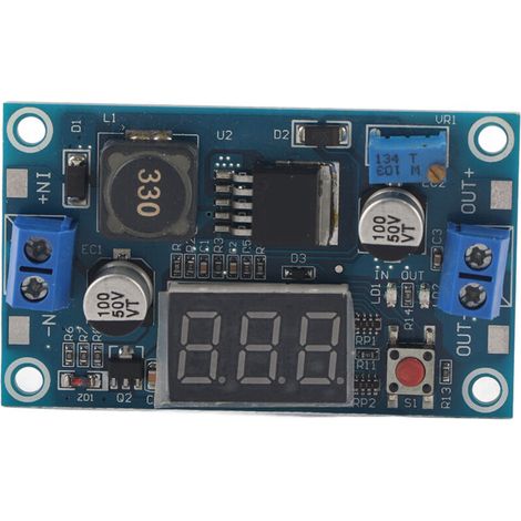 Headerbs Convertisseur CC CC à Courant élevé 4.5 V-32V à 5V-35V Module Step-UP avec Dissipateur de Chaleur, pour Les Projets D'éclairage LED.