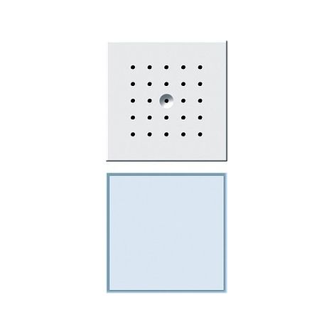 Gira Poste de porte 1f UP Gira TX44 (WG UP) Pur blanc [126066], 1260 66