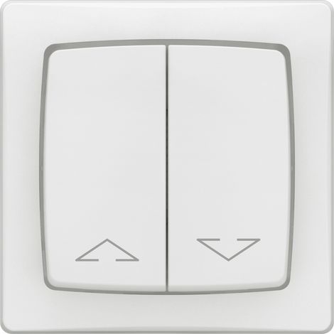 Legrand - Interrupteur individuel volet roulant complet Appareillage saillie - Blanc