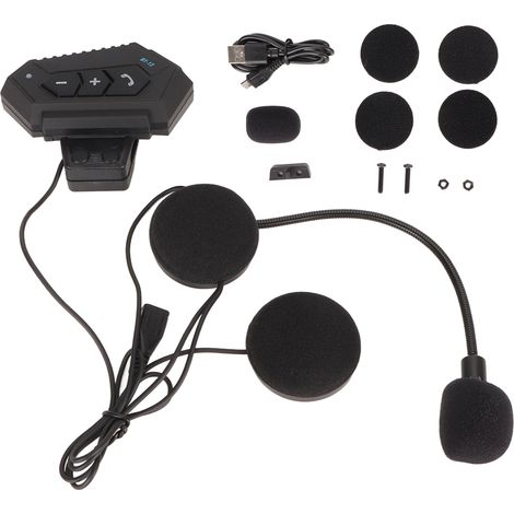 Casque Bluetooth Moto Casque Audio Stéréo HiFi Appel Mains Libres avec Fonction Réponse Automatique Écouteur sans Fil (1/5)