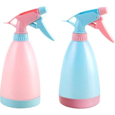 pièces - Vaporisateur pour plantes - Arrosoir - 8,5 x 21 cm - pulvérisateur d'eau - rose, bleu - plastique (1/5)