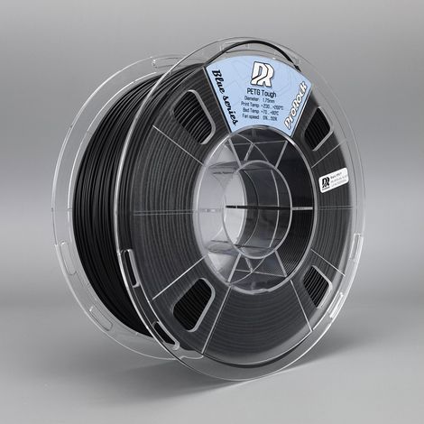 ProRock PETG Tough Filament, 1.75mm, 1000g ProRock PETG-Tough Filament 1.75mm 1000g Black (1/2)