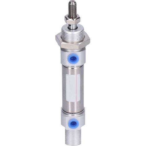 Cylindre Pneumatique Miniature en Acier Inoxydable MI20x225, Tige de Piston pour Mouvement Alternatif, Alésage 20mm (1/5)