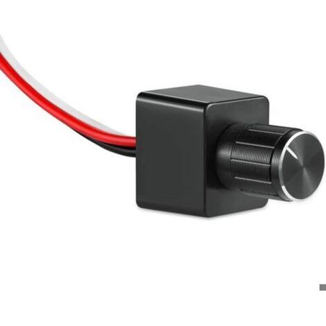 Dimmer LED PWM a 12 V CC, ideale per camper, barche, roulotte e furgoni compatibile con LED, lampade alogene e strisce LED monocromatiche. (1/4)
