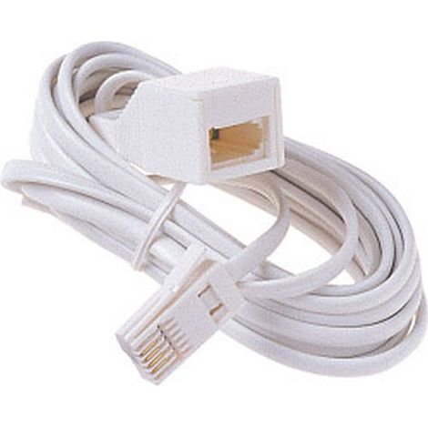 Dencon 5m Telephone Extension Lead for BT Sockets (1/2)