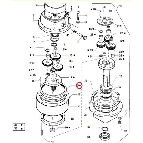 ORIGINAL ACTIVE erste Stufe Reduzierstück Krone Modelle t143 020794