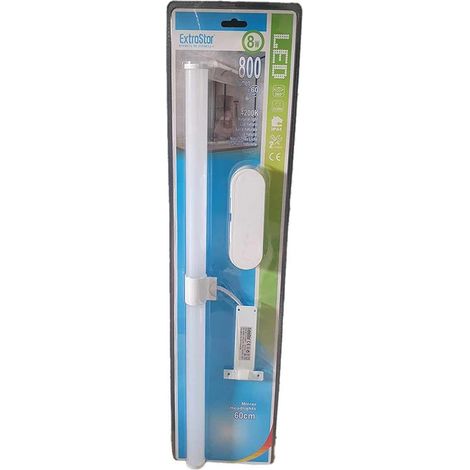 Lampada LED da Specchio Faretti Tubolare da Bagno 8W Luce 360 gradi Bianco Naturale 4200K 800lm IP44 Lunghezza 60cm