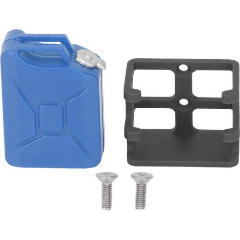 Réservoir à essence décoratif miniature pour voiture télécommandée 1/8 1/10, bleu, plastique (1/5)