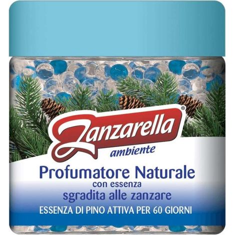 Set 6pz di Zanzarella Perle 170gr Attivo per 60 Giorni Essenza di Pino Zanzare