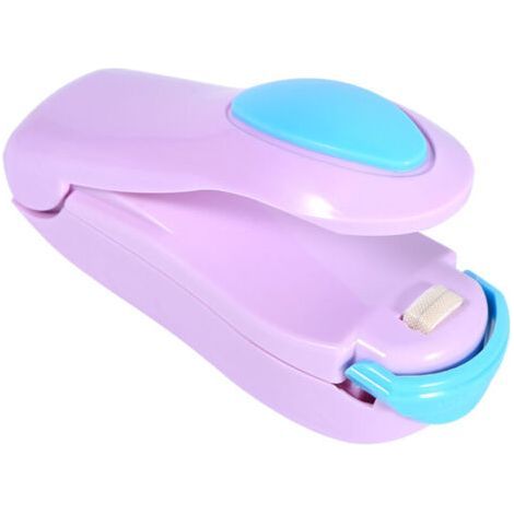 Purple mini portable heat sealing machine, portable plastic bag sealing machine (1/5)