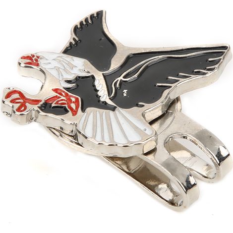 Porte-marqueur de balle de golf magnétique mini pour casquette, clip oiseau aigle, accessoire extérieur (1/5)