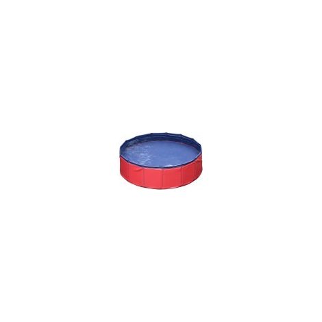 Ferribiella Piscina con Valvola Gioco per Cani  - Piscina per Cani Small 80x20x20