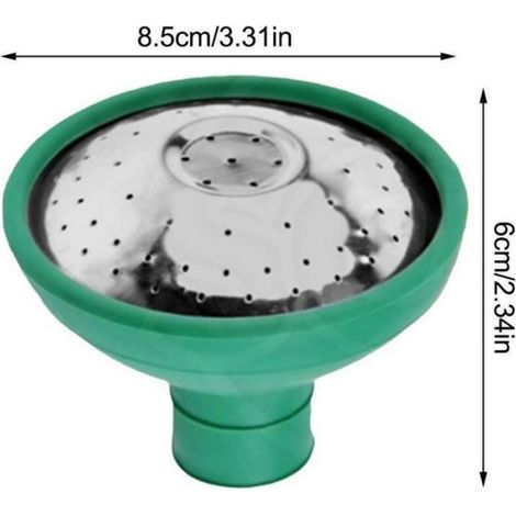 Arrosoir - - Petit arroseur - Acier inoxydable - Base polypropylène - Flux d'eau contrôlé (1/5)