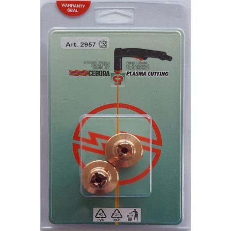 CEBORA 2957 PROTEZIONE PER UGELLO TORCIA CP 70C MAR CONF 2 PZ (1/3)