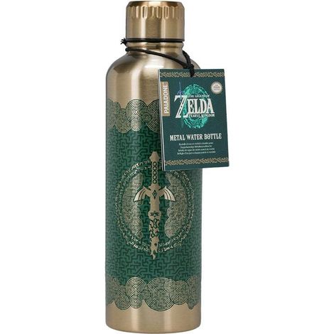ZELDA - TEARS OF THE KINGDOM - BOUTEILLE D'EAU EN MÉTAL 500ML PALADONE PP13472NN