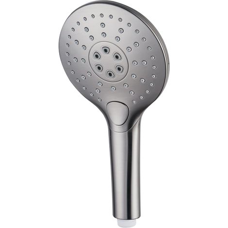 Fortifura Calvi Douchette à main ø12cm rond 3 jets inox brossé PVD (1/5)