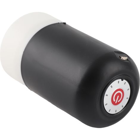Pompe à eau électrique portable rechargeable USB avec interrupteur automatique pour distributeur d'eau potable, modèle AEP 140mm noir/blanc, kit complet avec tuyau silicone et cable USB (1/5)