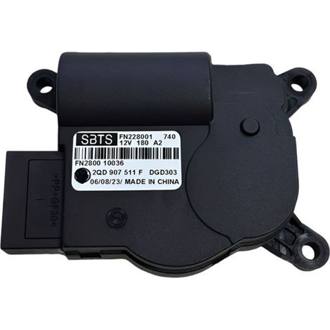 Actionneur de volet d’air pour Volkswagen et Škoda – Moteur électrique pour clapet de ventilation, compatible avec référence 2Q0907511F dengyankun (1/4)