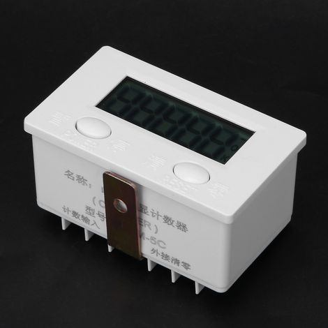 BERM Digitalzähler BEM-5C, 5-stellige LCD-Anzeige (0–99999), elektronischer Zähler (1/5)