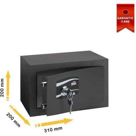 Cassaforte a chiave Hotel L.31 x H.20 x P.20 cm. 649KNNEW Stark