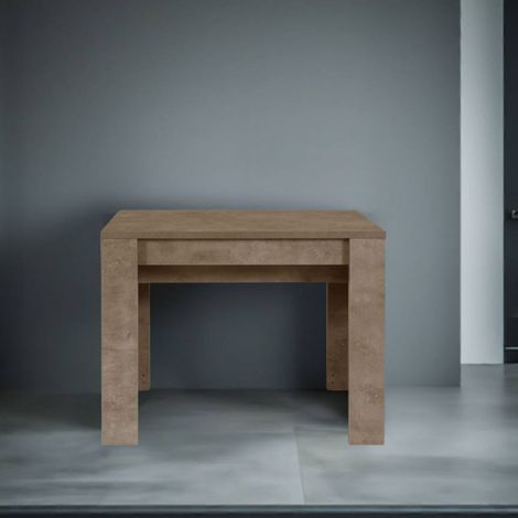 Consolle allungabile Baku 252 cm colore rovere (1/4)