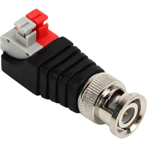 10 connecteurs BNC (bouton spiralé) pour la transmission vidéo, adaptateurs BNC pour caméras Cat5 et caméras de surveillance