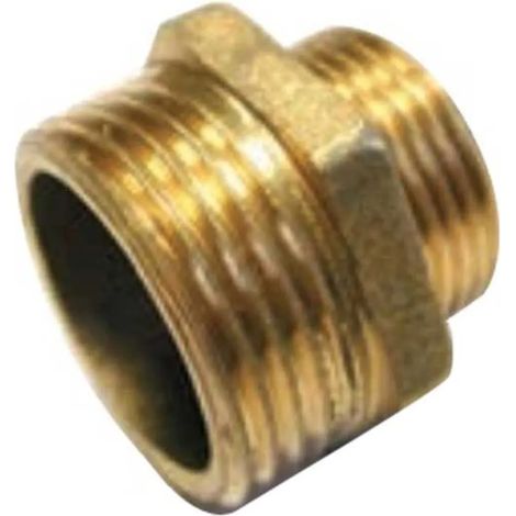 Raccord Kent brass male reducer corpo esagonale filettature precise