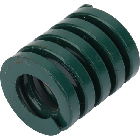 2 Stück Formfedern für hohe Lasten, Außendurchmesser 25 mm, Innendurchmesser 12,5 mm, grün (TH25 50 mm) (1/5)